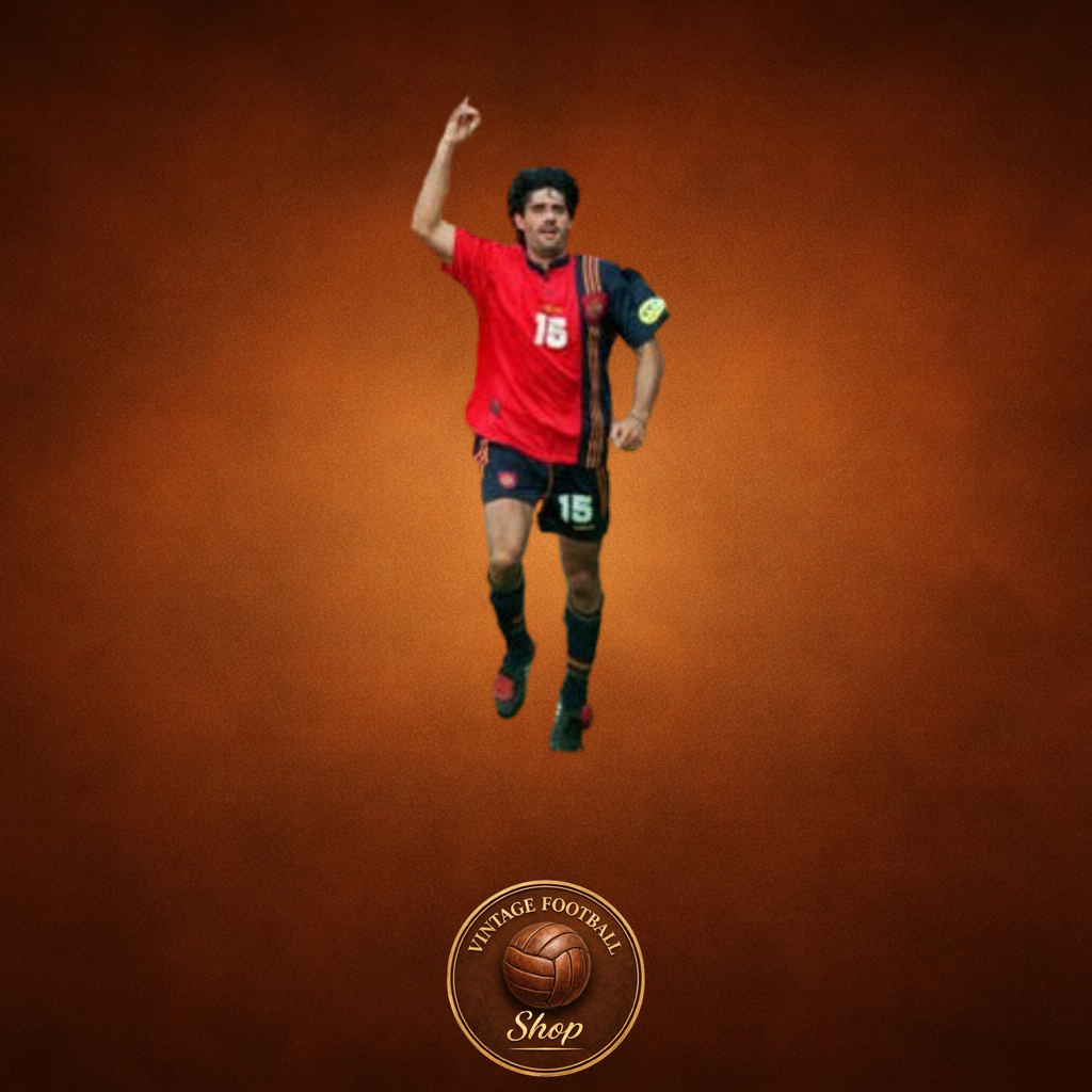 Spain 1996 | Vintage Home Jersey - Vintage Retro Football Jersey