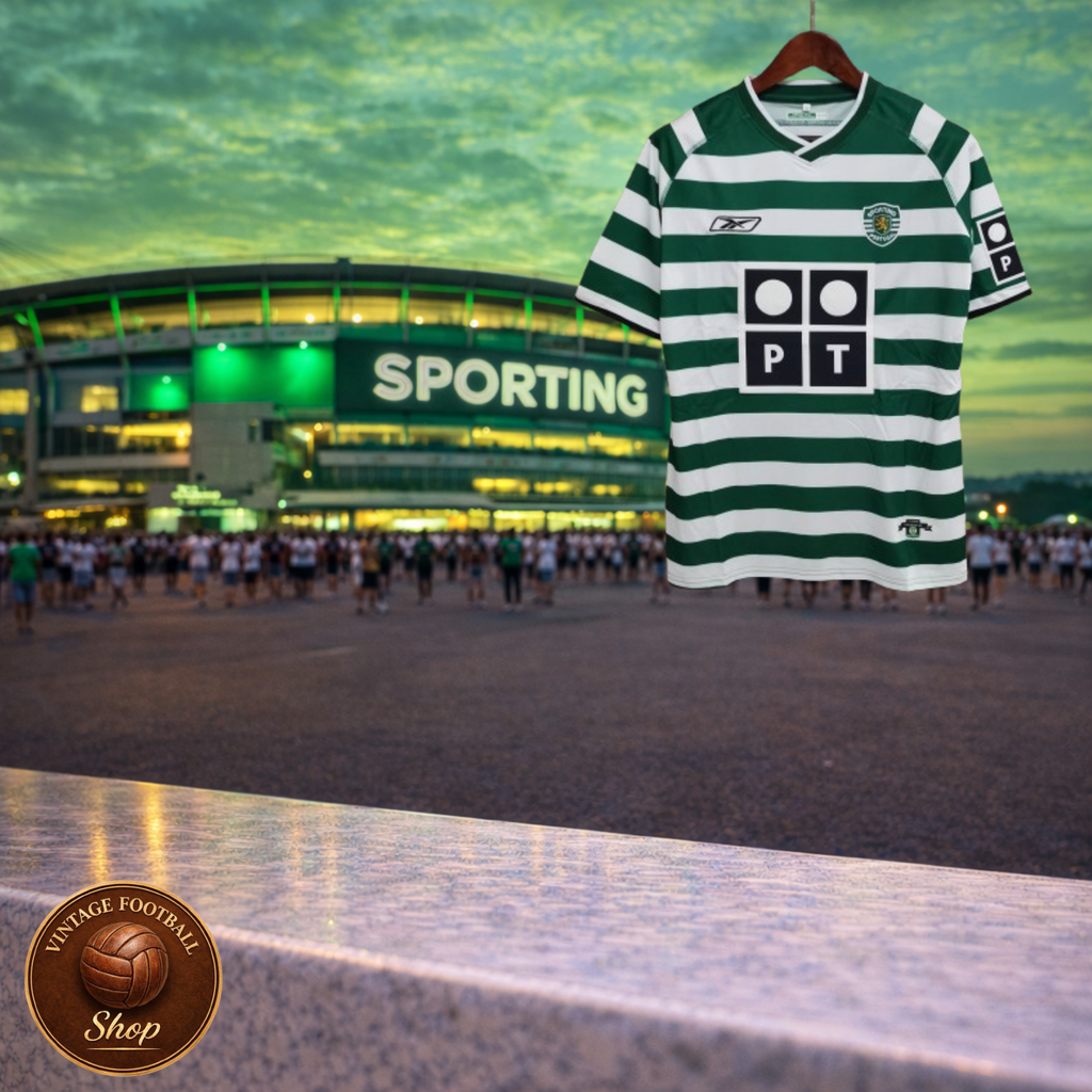 Sporting CP 2003-04 | Vintage Home Jersey