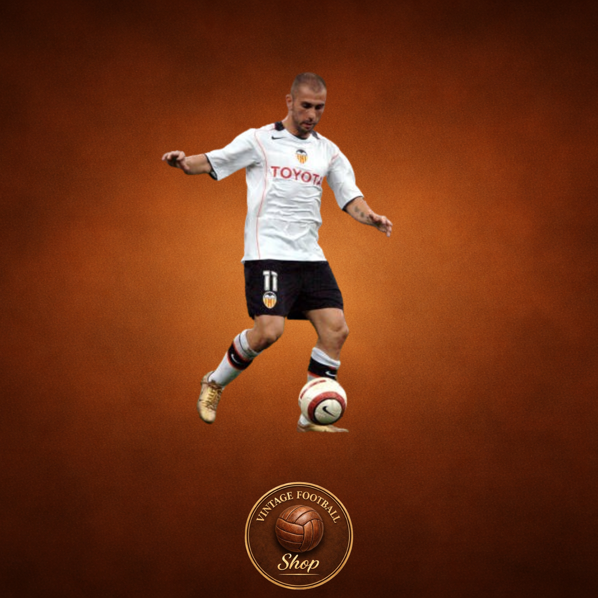 Valencia 2004-05 | Vintage Home Jersey